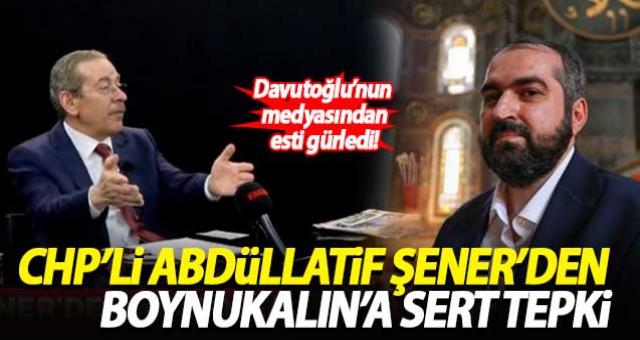 Abdüllatif Şener'den Ayasofya İmamına dolar tepkisi