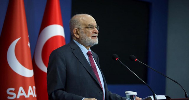 Saadet Partisi Lideri Temel Karamollaoğlu yeni bir ittifak modeli sundu