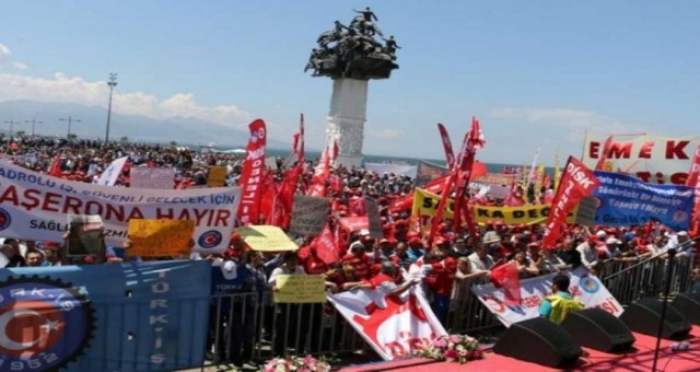 Emniyet, Ankara'da 1 Mayıs kutlamasına
