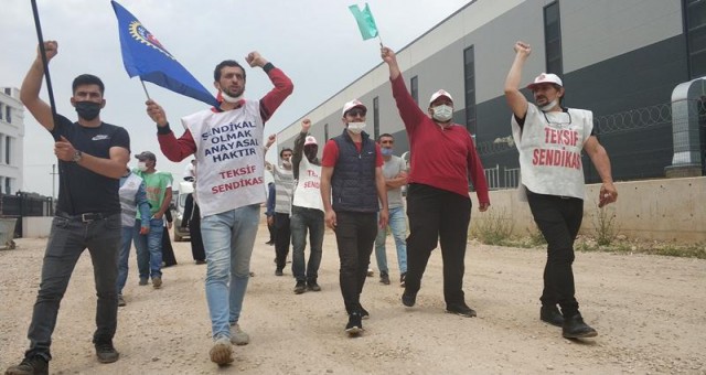 Industriall’dan Teksif üyelerine destek, işverene uyarı: Ulusal ve uluslararası iş hukukuna uyun