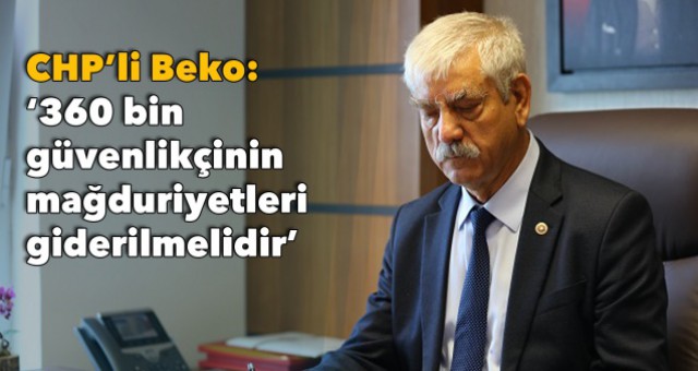 Beko ktidar 360 bin özel güvenlikçiyi görmek istemiyor