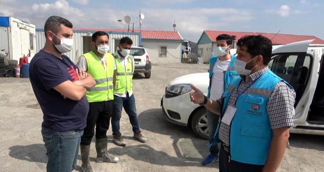 YHT şantiyesinde korona virüs alarmı: 7 işçi karantinaya alındı