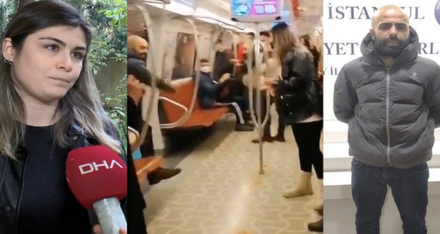 Metroda saldırıya uğrayan kadın: Güvenlik görevlileri olay bitince geldi