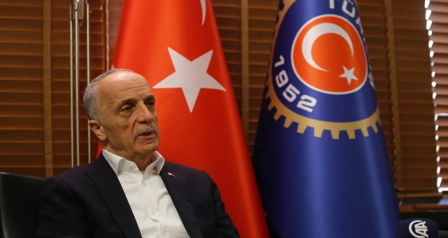Türk-İş Başkanı Ergün Atalay asgari ücrete ilişkin önerisini açıkladı