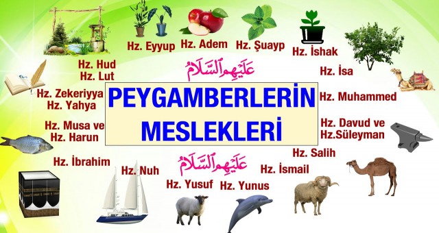 İşte Peygamber Meslekleri