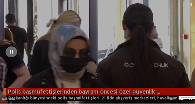 Polis başmüfettişlerinden bayram öncesi özel güvenlik görevlilerine denetim