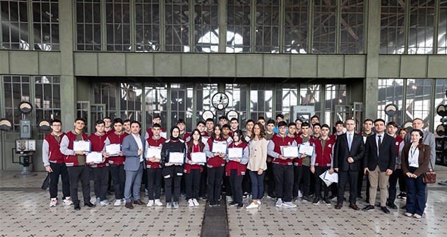 Teksan Teknoloji Sınıfı Öğrencileri  Santral İstanbul Enerji Müzesini ziyaret etti
