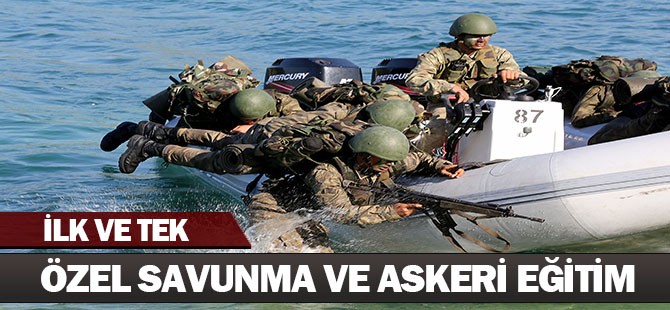 Türkiye'nin ilk ve tek özel savunma ve askeri eğitim şirketi