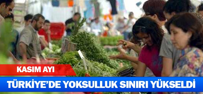 Yoksulluk Sınırı 4 Bin Liraya Yükseldi açlık sınırı 1.225  yoksulluk sınırı da 3.990 liraya çakarak 4 bin l