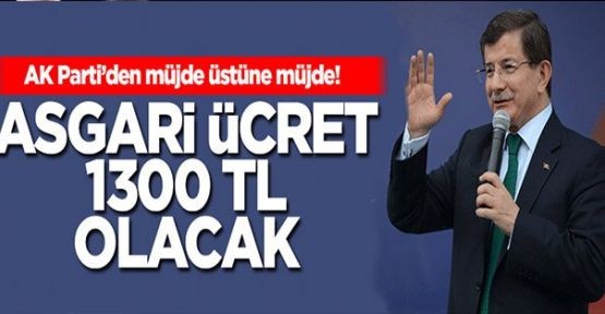Ekonomi Bakanı Zeybekci, 1300 lira asgari ücret için tarih verdi