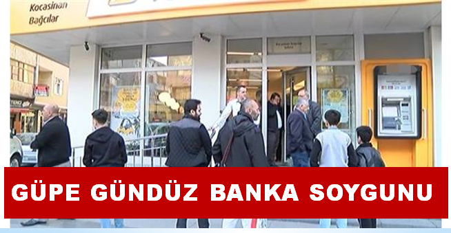 BANKA SOYGUNU UZUN NAMLULU SİLAHLA GÜVENLİK GÖREVLİSİNİ ETKİSİZ HALE GETİRDİKTEN