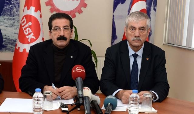 ​DİSK ve KESK'ten miting çağrısıvergilerle kendi otoriter, baskıcı ve sömürücü düzenini inşa ettiğini belirterek