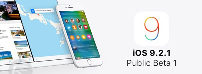 iOS 9.2.1 Public Beta sürümü yayınlandı!