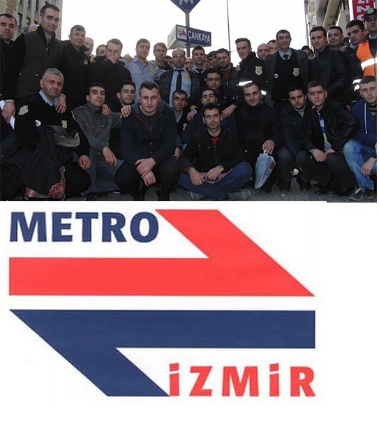 İzmir'de 98 metro özel  güvenlik görevlisini işten çıkarıldı
