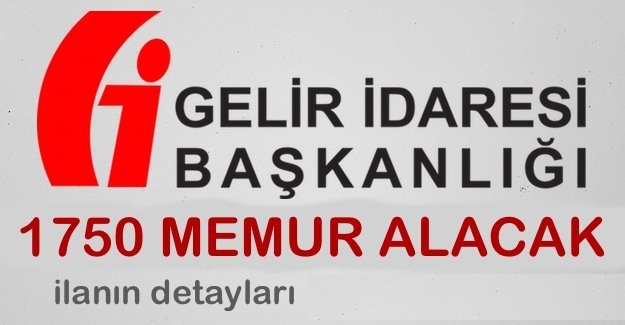 Gelir İdaresi Başkanlığı Memur Personel Alımı 2015 Gelir İdaresi Başkanlığı yayınladığı ilanın da Gelir Uzman Yardımcısı alımı yapacağını duyurmuştur.