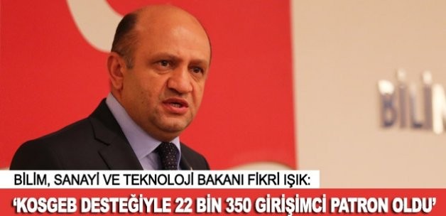 KOSGEB'le 22 bin 350 girişimci 