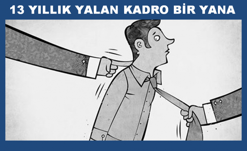 13 yıllık yalan İktidarları döneminde taşeron işçilere kadro bir yana sayılarını daha da artıran AKP, seçim öncesi yine “söz” verdi.