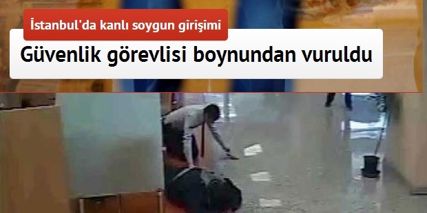 Bayrampaşa’da kanlı soygun girişimi