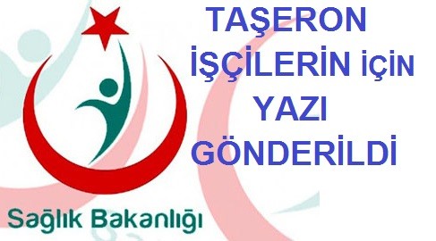 Sağlık Bakanlığı bünyesinde çalışan taşeron işçilerin