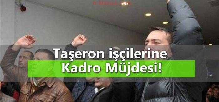 İşçiler sendikaya üye oldu  taşeron 300 lastik işçisine kadro müjdesi