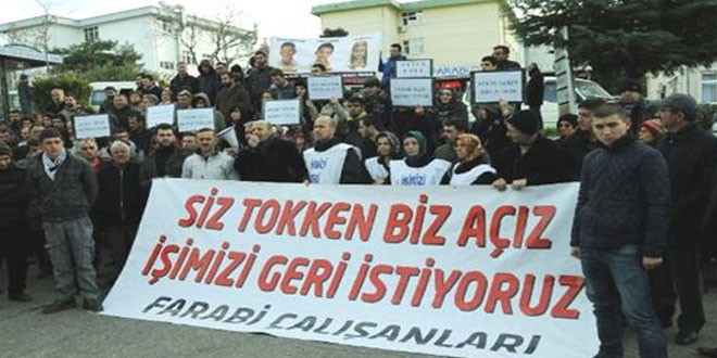 Trabzon Tıp Fakültesi Hastanesi’nden çıkarılan 85 işçi, hukuk mücadelesini kazanmış olmalarına rağmen, işe geri alınmadı.