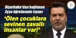 Beyaz Showa bağlanan öğretmen: Burada çocuklar ölüyor, sessiz kalmayın