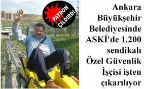 ASKİde bir katliyam daha 1.200 Özel güvenlik işçisi