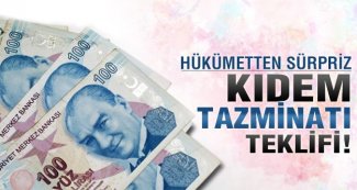 Hükümetten kıdem tazminatı açıklaması