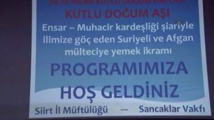 Kutlu Doğum Haftası' Etkinliği - Siirt /