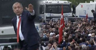 MHPli Özdağ polis barikatına çıktı
