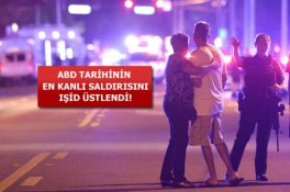 ABDdeki bir gece kulübünde silahlı saldırgan 50 kişiyi öldürdü