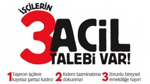 DİSK’in darbeler karşısında tutumu nettir.demokrasinin inşası” sorunu emeğin sorunudur