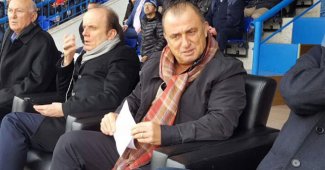 Terim 2. Lig maçını izledi