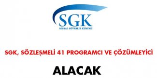 SGK Sözleşmeli Programcı ve Çözümleyici Alım İlanı