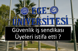 Güvenlik iş sendikası üyeleri istifa etmeleri nedeni