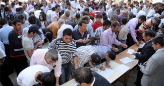 63 kişilik geçi iş Özel güvenlik işçi için 1074 kişi başvurdu