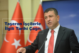 CHP’Ağbaba’dan Taşeron İşçilerle İlgili Tarihi Çağrı