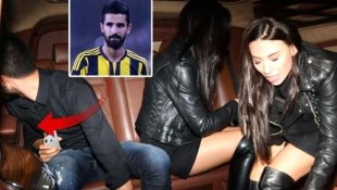 Fenerli yıldız fena yakalandı! Git dedi yüzünü sakladı