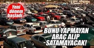 İkinci el araç satışında yeni dönem