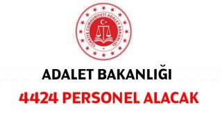 Adalet Bakanlığı çeşitli pozisyonlarda sözleşmeli 4 bin 424 personel alacak