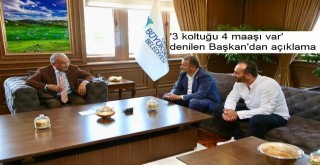 3 koltuğu 4 maaşı var denilen Başkandan açıklama