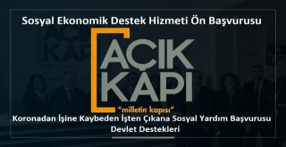 Açıkkapı Para ve gıda yardımı başvuru sorgulama nasıl yapılır?