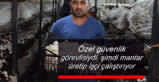 Fabrikada Özel güvenlik görevlisiydi, şimdi mantar üretip işçi çalıştırıyor