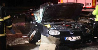 Edirnede feci kaza Çalıştıkları hastaneye cenazeleri gitti