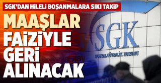 Sahte boşanmayla aylığı alanların maaşları faiziyle tahsil edilecek