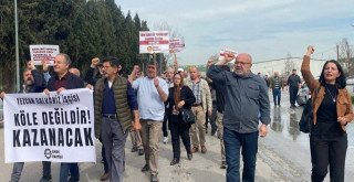 İşçiler Patrona da sendikaya da karşı mücadeleyi öğrendik