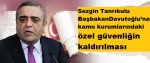 Tanrıkuludan özel güvenlik soruları Tanrıkulu, kamu kurumlarında özel güvenlik kaldırılırsa işsiz kalan elemanları sordu.