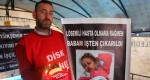 Direniş çadırında doğum günü
