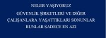 İŞÇİLERİN YAŞADIĞI BAZISORUNLAR