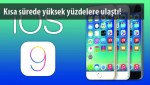 iOS 9 kullanım oranı Android ve Windows Phone’a göre büyük bir avantaja sahip olan 